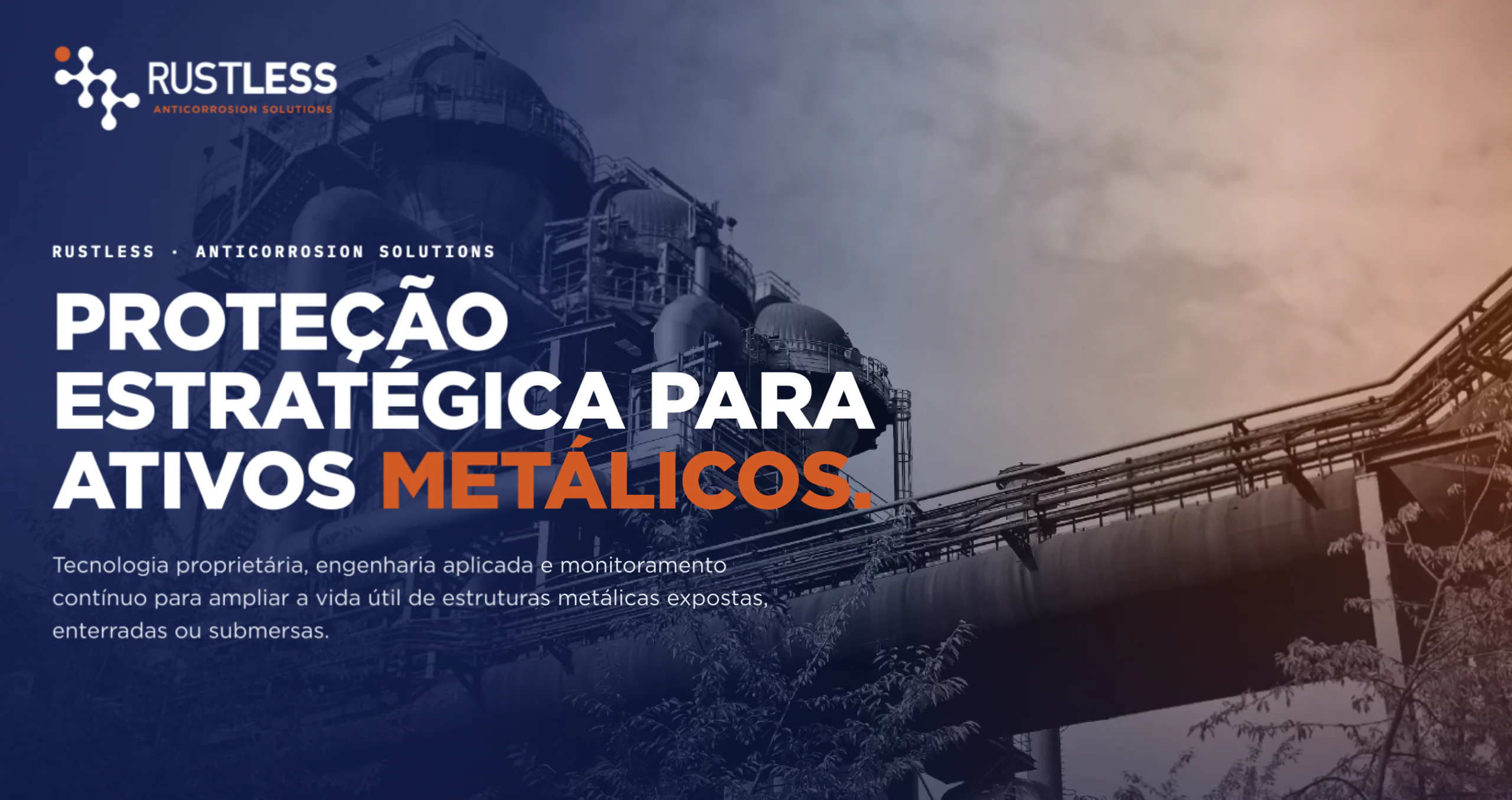 Capa da brochura Rustless em Português do Brasil