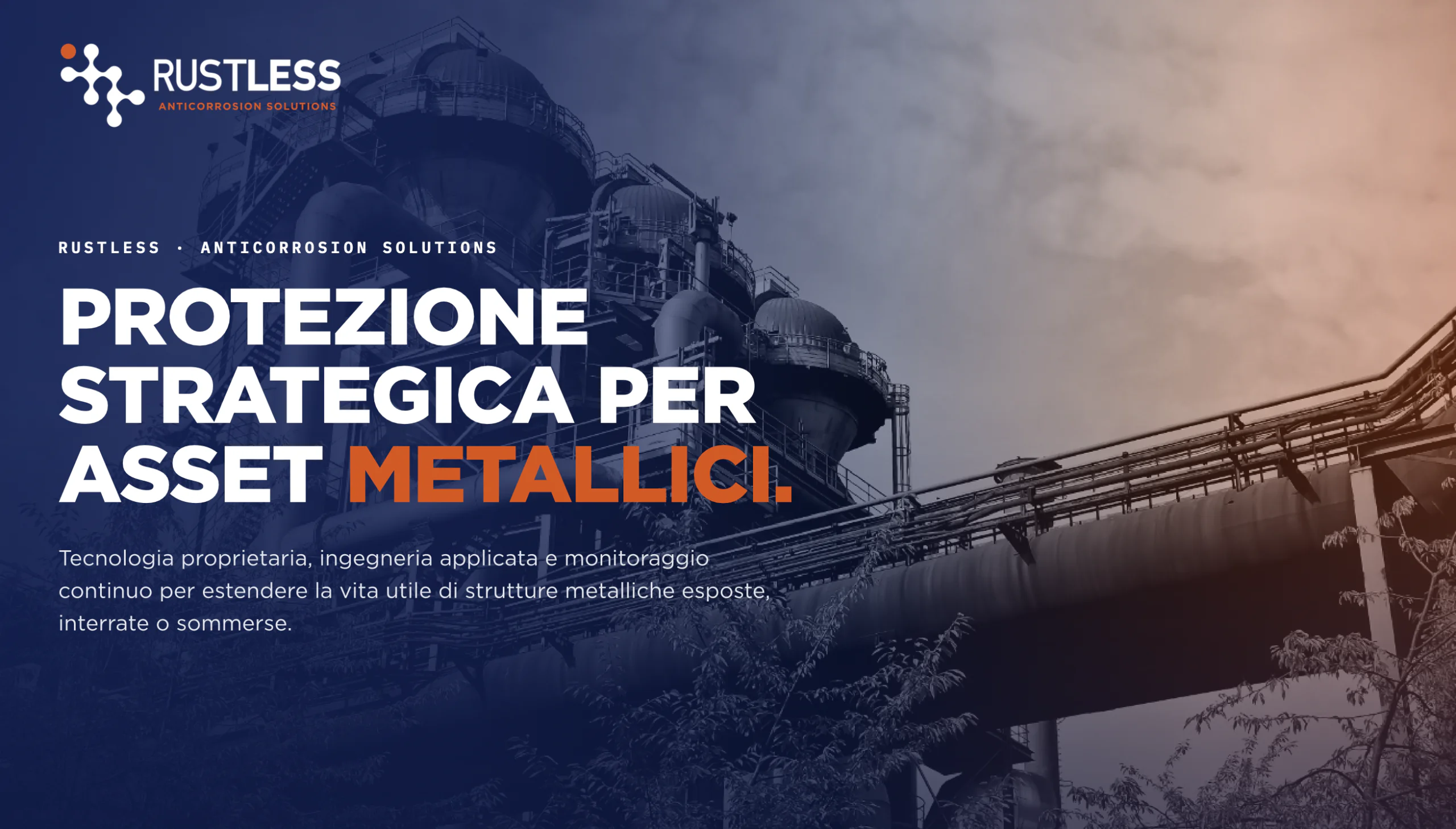 Capa da brochura Rustless em Italiano