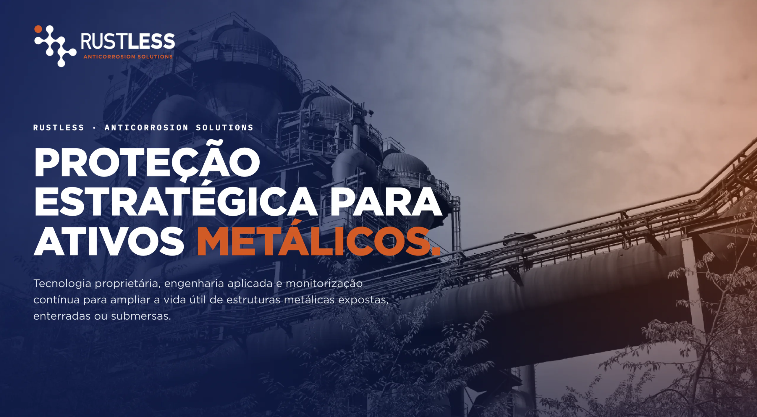 Capa da brochura Rustless em Português de Portugal